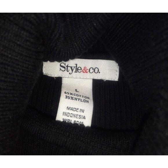 🤠Like New Style & Co. Turtleneck Sweater Size Large - Picture 6 of 6